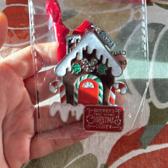 2024 Mickey’s Very Merry Christmas Party Ornament - Picture 2 of 3